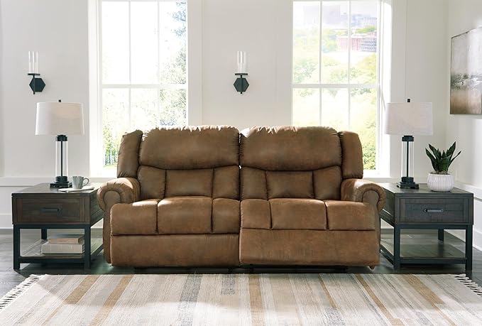 Signature Design by Ashley Boothbay Classic Faux Leather 2 Seat Manual - Image 2