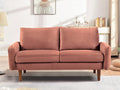 Container Furniture Direct Kent Velvet Loveseat Sofa by ContainerDirect