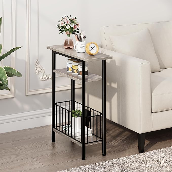 Vagusicc Narrow Side Table, Skinny Side Table - Image 6