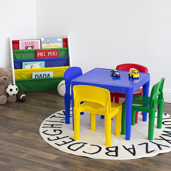 Primary Plastic Activity Table & 4 Chairs - Image 2