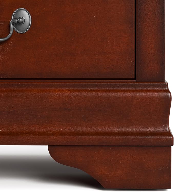 Furniture of America Arabella Traditional Solid Wood Nightstands Set of 2 - Image 10