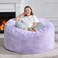 Hobestluk 4ft Bean Bag Chairs for Adults Large Beanbag Chair by YourHomeDeservesMore