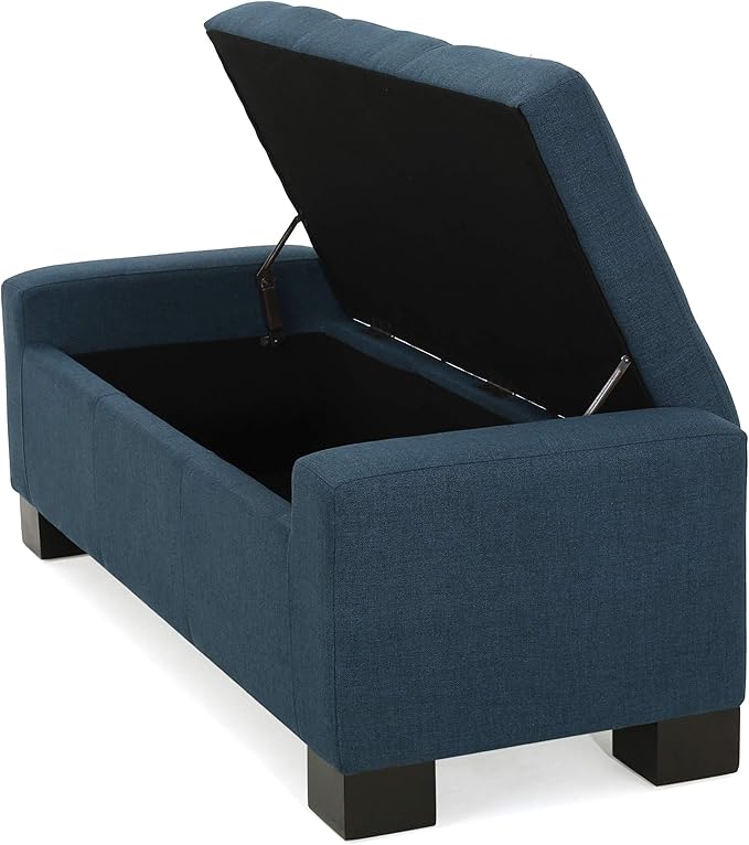 Ball & Cast 50.8" Upholstered Storage Ottoman - Image 9