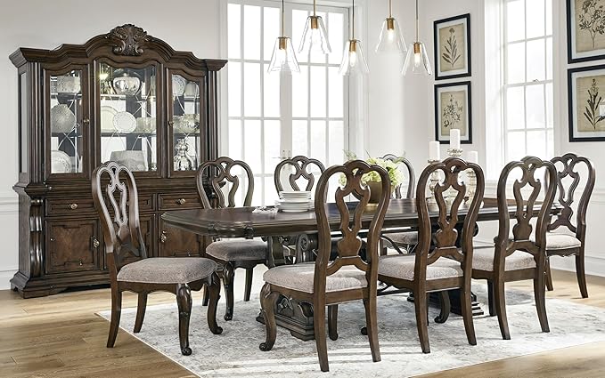 Signature Design by Ashley Maylee Classic Upholstered Armless Dining Chair - Image 18