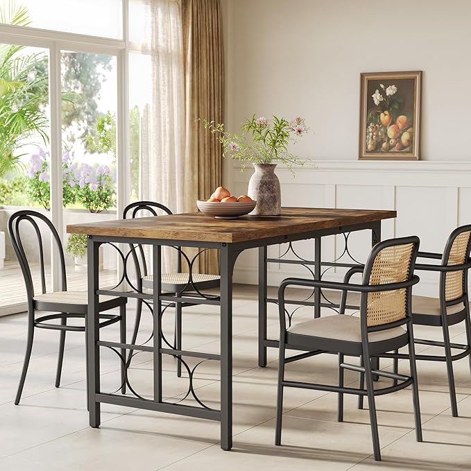 LITTLE TREE Farmhouse Dining Table - Image 5