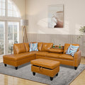 L Shaped Modular Sectional Sofa by NicBex