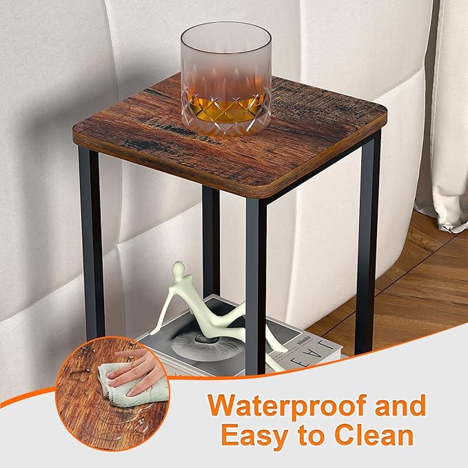10" Wide Square Drink Table - Image 6