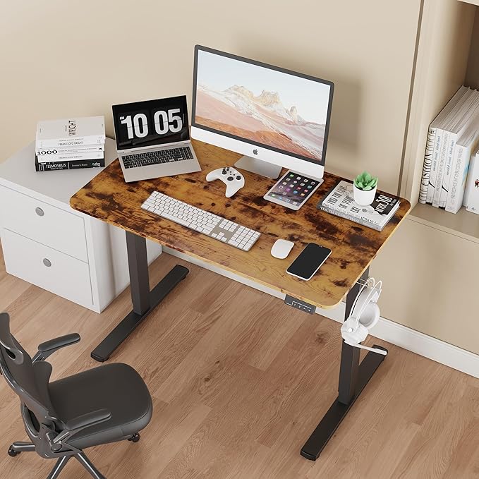 Electric Standing Desk Adjustable Height, 32x20 Inches Sit Stand up Desktop - Image 5