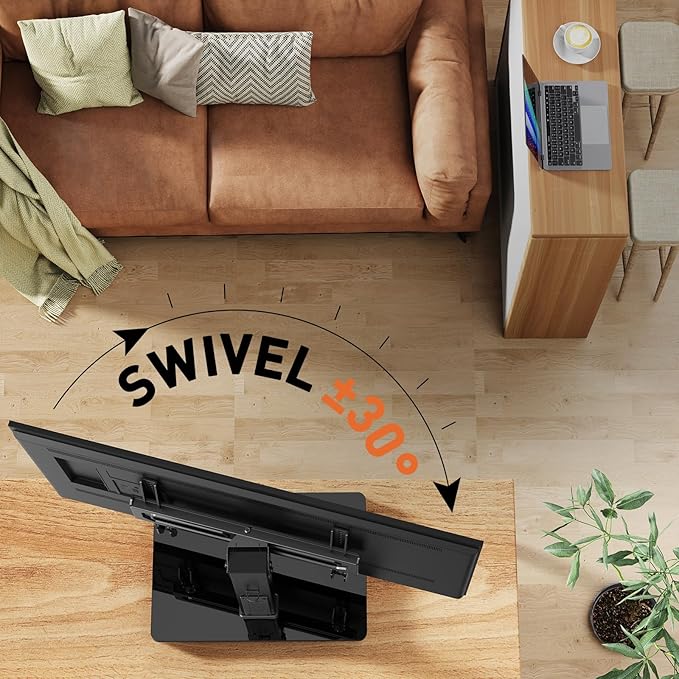 Perlegear Universal Swivel TV Stand - Image 6