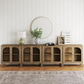 Nathan James Mason TV Stand, Free Standing Accent Sideboard Buffet, Credenza by NathanJames