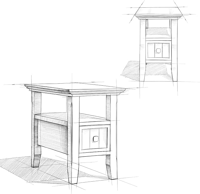 SIMPLIHOME Acadian 19-inch Wide Solid Wood End Table - Image 16