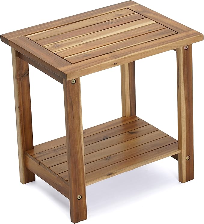 Adirondack Side Table – Weather-Resistant Rectangular End Table by AN68-Home-Clicknow