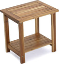 Adirondack Side Table – Weather-Resistant Rectangular End Table by AN68-Home-Clicknow