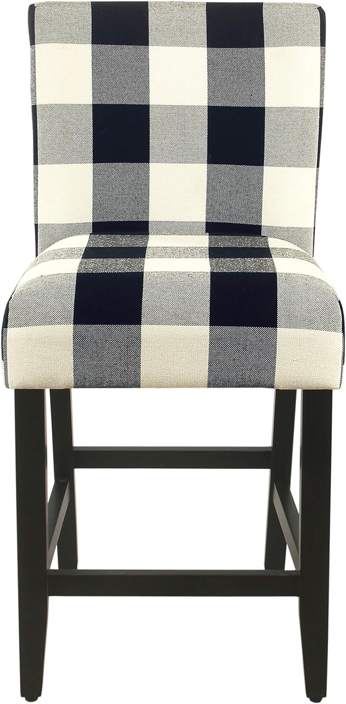 'HomePop by Kinfine Fabric Upholstered Counter Height Barstool by HomePop