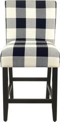 'HomePop by Kinfine Fabric Upholstered Counter Height Barstool by HomePop