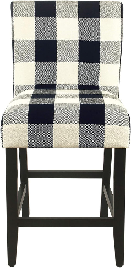 'HomePop by Kinfine Fabric Upholstered Counter Height Barstool by HomePop
