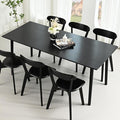 DELAVIN 70.8" Large Solid Wood Dining Table by DELAVIN