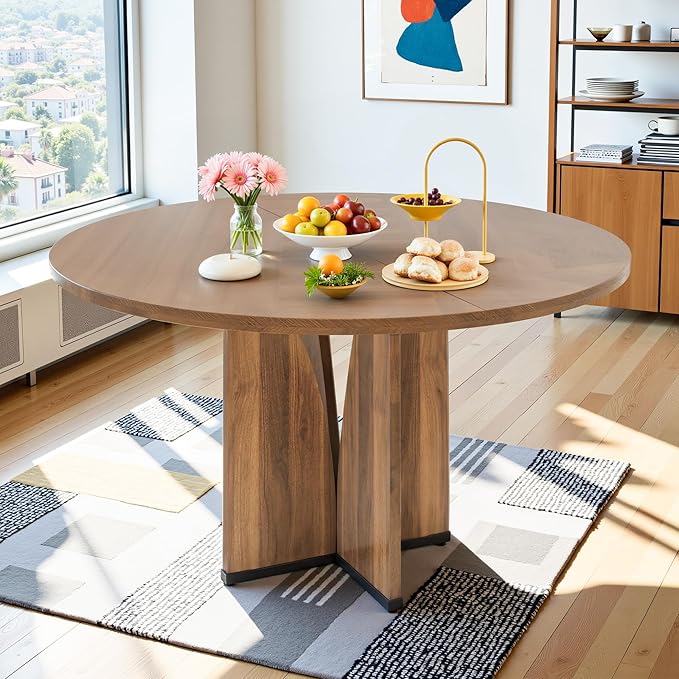 NicBex 39 Inch Round Dining Table - Image 5
