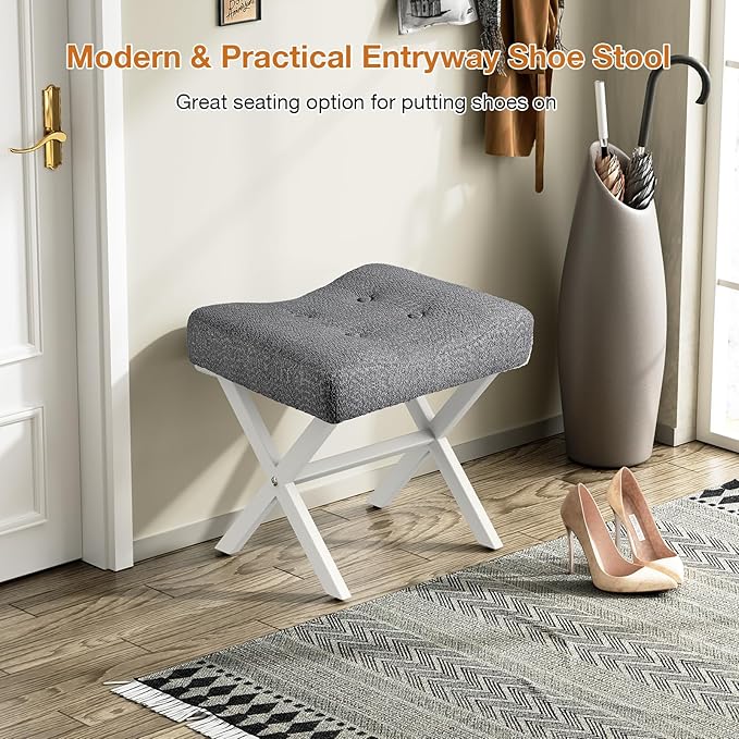 18-Inch Large Vanity Stool Chair, Vanity Bench - Image 7