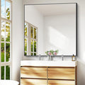 BONEWEI Bathroom Mirror, 48x48 inch Large Wall Mirror by BONEWEI