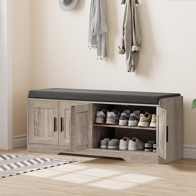 2-Tier Storage Bench, Shoe Bench - Image 3