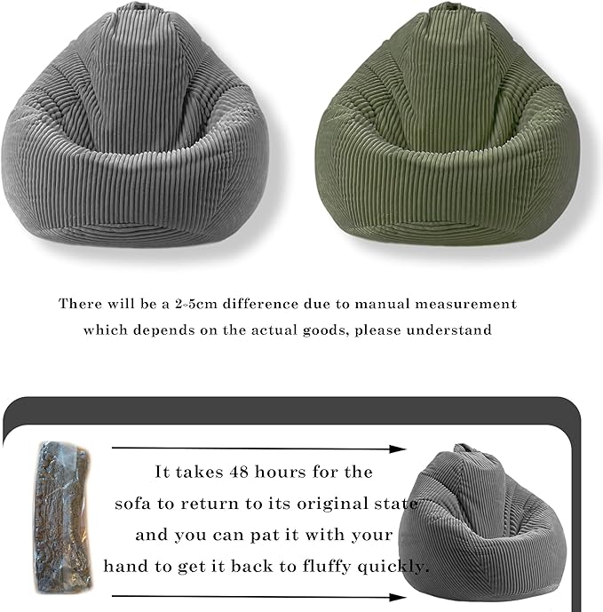 LPMOERA Bean Bag Chairs for Kids/Teen - Image 4