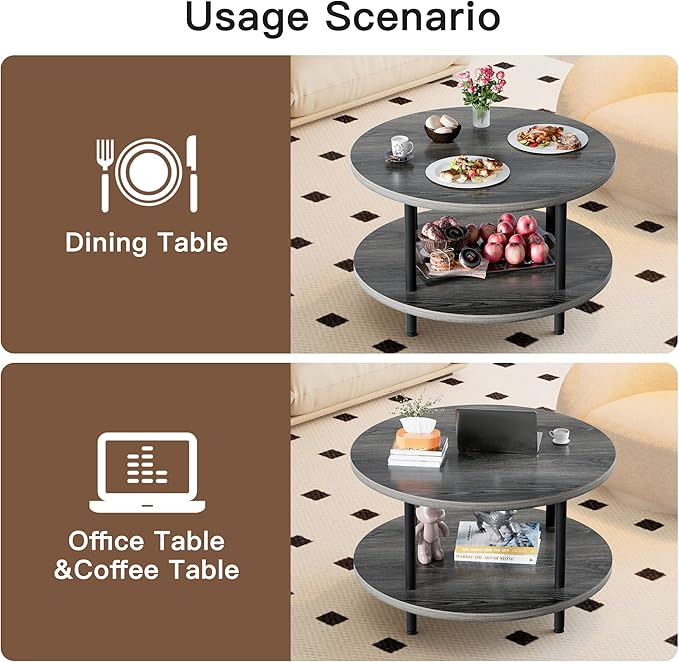 Coffee Table, 2 Tier Coffee Tables - Image 7