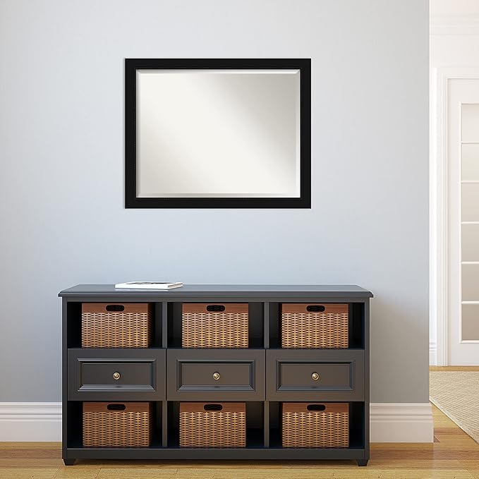 Amanti Art Black Bathroom Mirror - Image 5