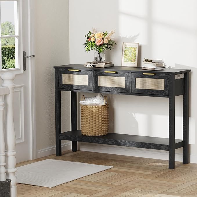 Entryway Table, Boho Console Table - Image 2