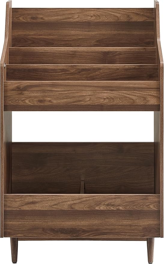Crosley Furniture Liam Vinyl Record Storage Stand, Tiered Storage Shelves - Image 4