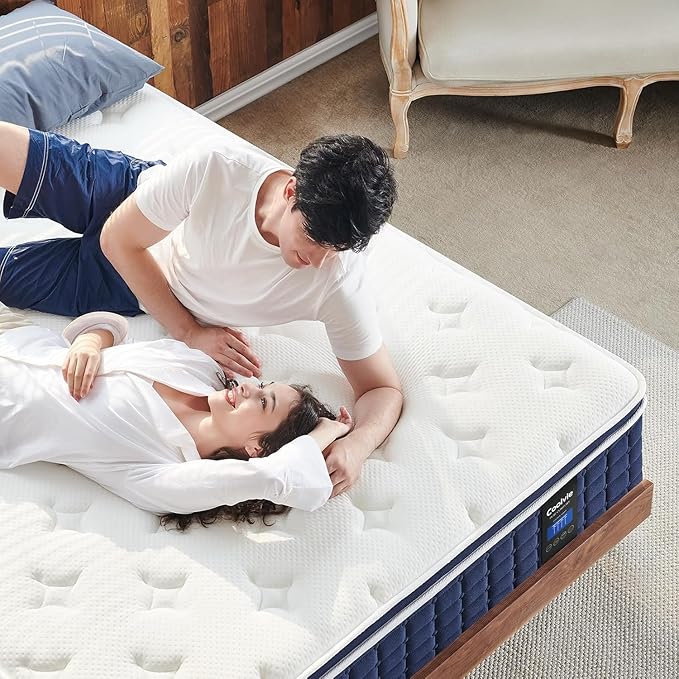 Twin Mattress 12 inch, Medium Firm Hotel Collection Hybrid Sleep System - Image 6