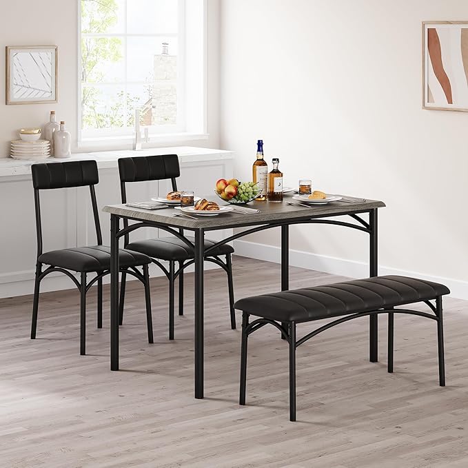 GarveeHome Dining Table Set for 4, Kitchen Table - Image 5