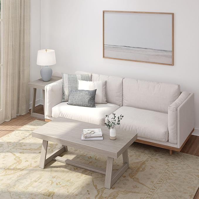 Plank+Beam Classic Rectangular Side Table, Slim Side Table - Image 5