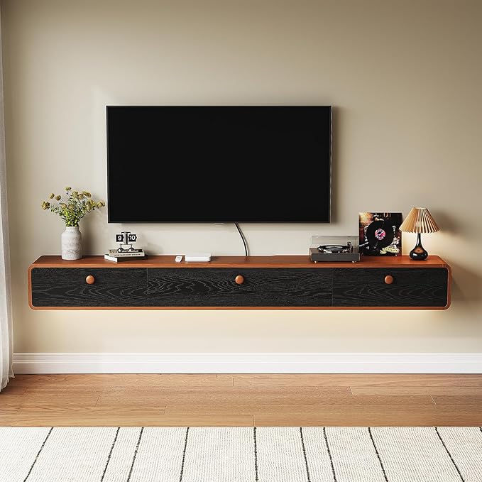 Minimalist 55'' Floating TV Stand - Image 2
