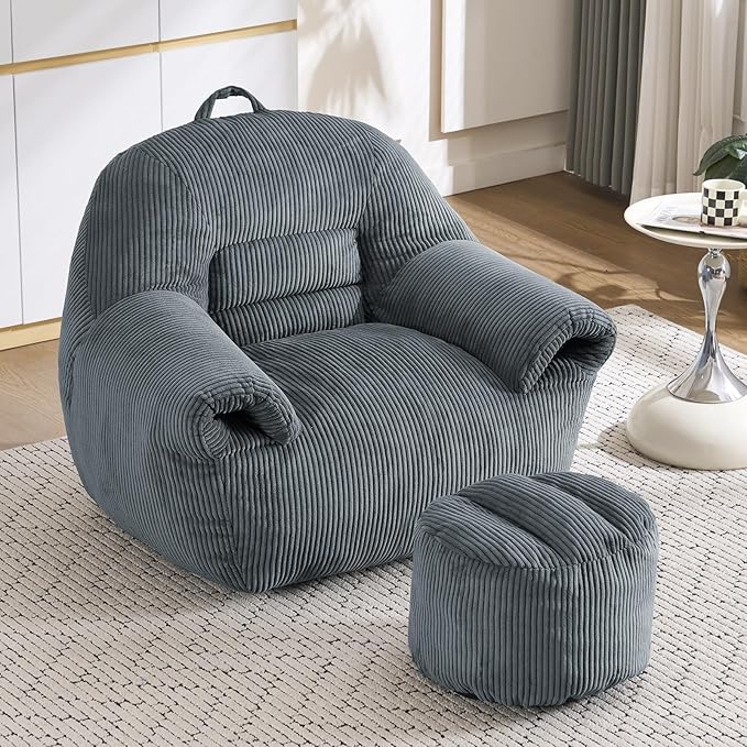 DAICO Bean Bag Chairs for Adults Beanbag Sofa - Image 4