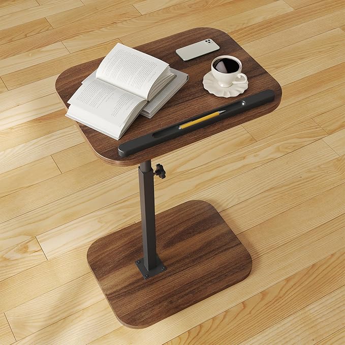 Sofa Couch Arm Table Tv Tray Small Bed Stand C Shaped Side End Tables by WelcometoIABIFO
