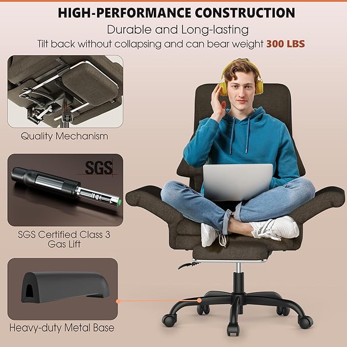 ELABEST C39 Cross Legged Office Chair - Image 8