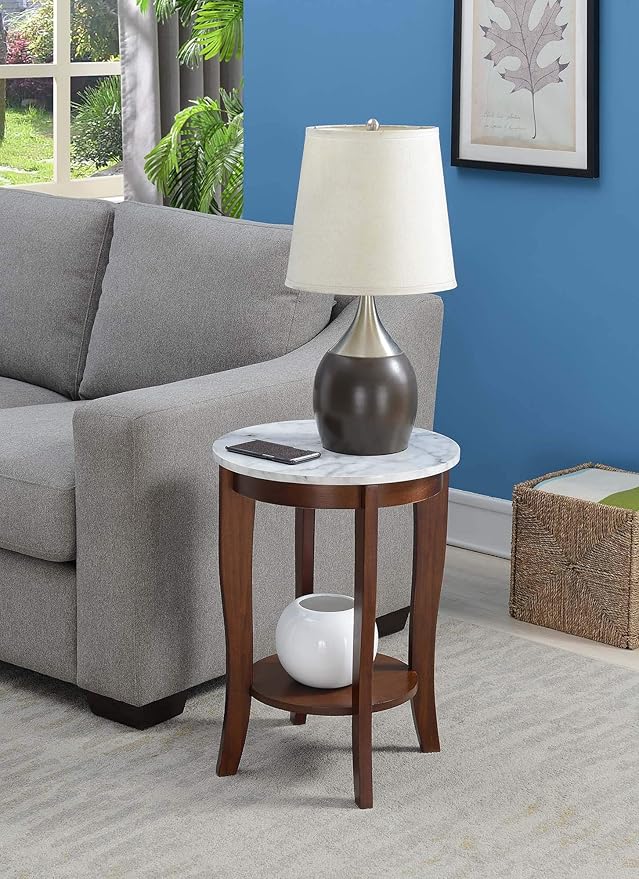 Convenience Concepts American Heritage Round End Table - Image 2