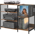 Large Record Player Stand Table by Cottage+Charm
