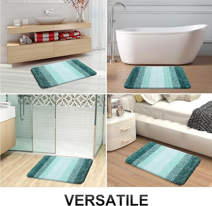 OLANLY Bathroom Runner Rugs 70x24, Extra Soft Absorbent Microfiber Bath Rugs - Image 6