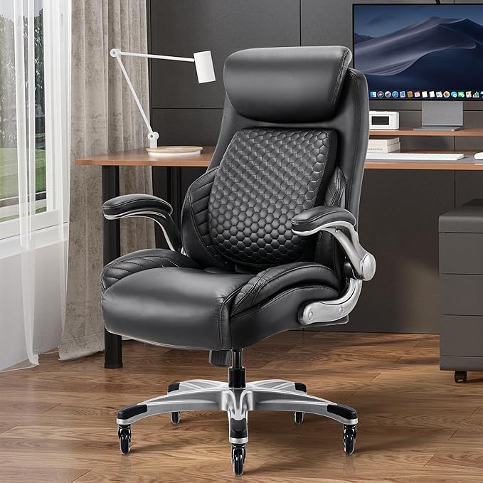 COLAMY Office Ergonomic Desk High Back Executive Chair - Image 8