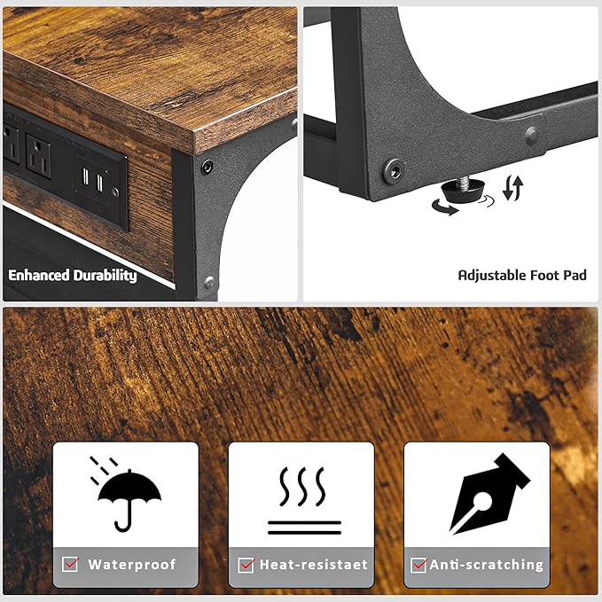 TUTOTAK C Shaped End Table - Image 8