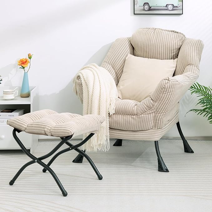 HollyHOME Fabric Lazy Chair - Image 9