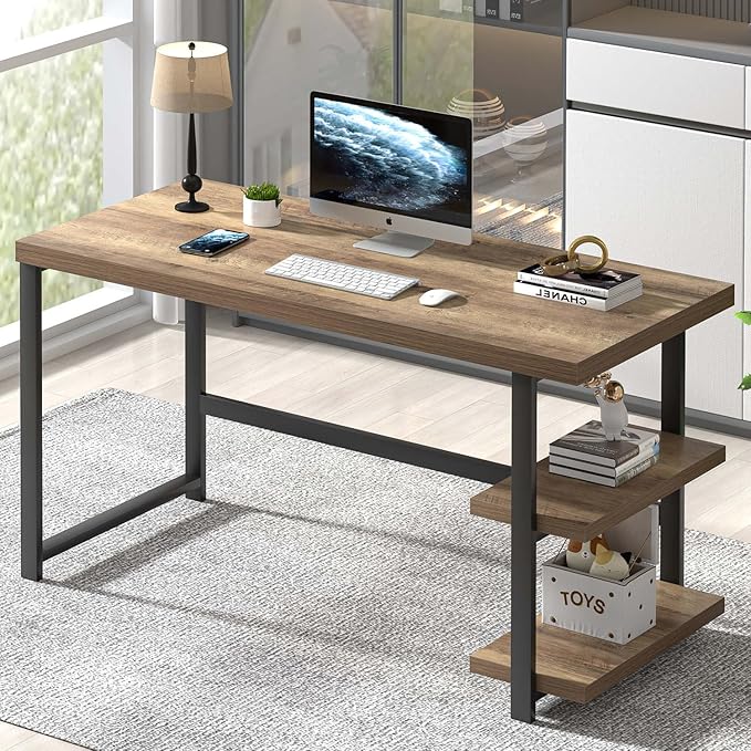 FOLUBAN Computer Desk, Modern Home Office Desk by FOLUBAN