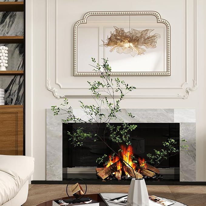 36''x24'' Farmhouse Wood Decorative Wall Mirrors - Image 6
