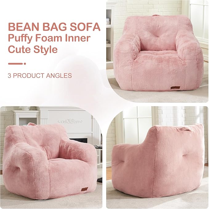 Hobestluk Bean Bag Chair for Adult Small Bean Bag Chairs - Image 8