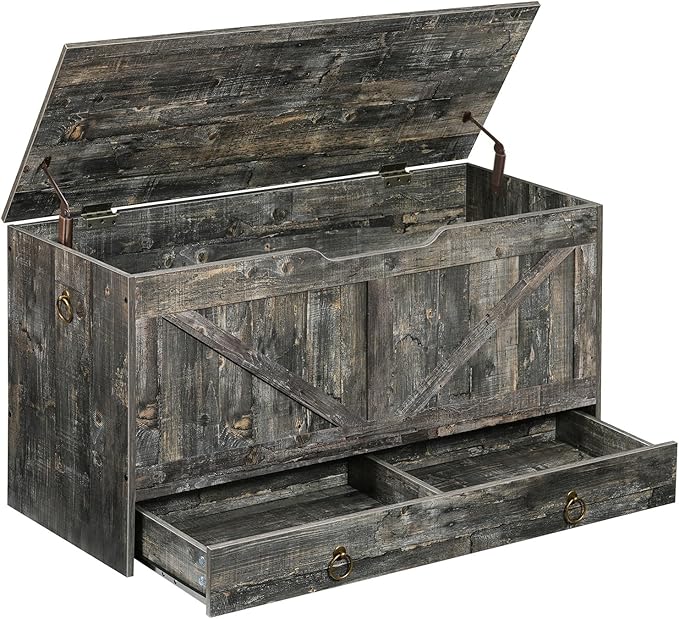 HOOBRO Storage Chest, 39.3" Toy Chest by HOOBRO