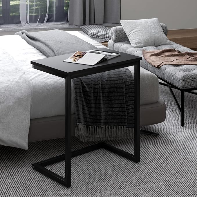 Sofa C Side End Table Wood Accent Couch Table Coffee Tray Snack Side Table - Image 6