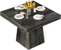LITTLE TREE Dining Table for 4 People, 31.5-Inch Square Small Kitchen Table by LITTLETREE
