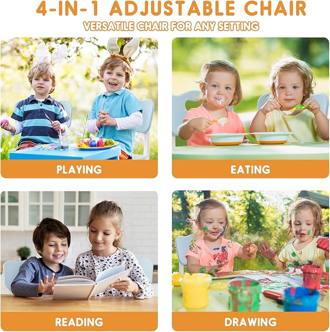 Kids Chair Adjustable Height Children Chairs Suitable - Image 7